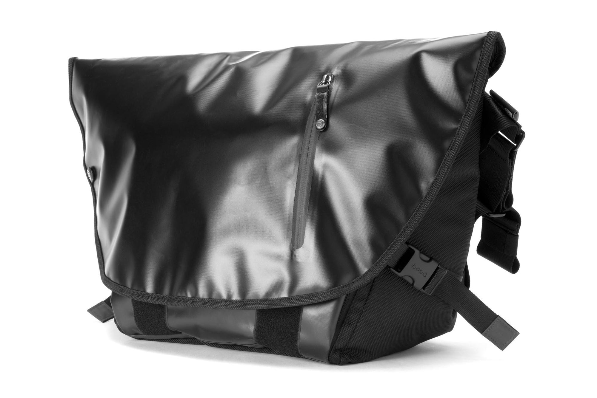 booq boa xm laptop backpack Nerve, black | Modern Laptop Messenger Bag for 15" Mac/PC