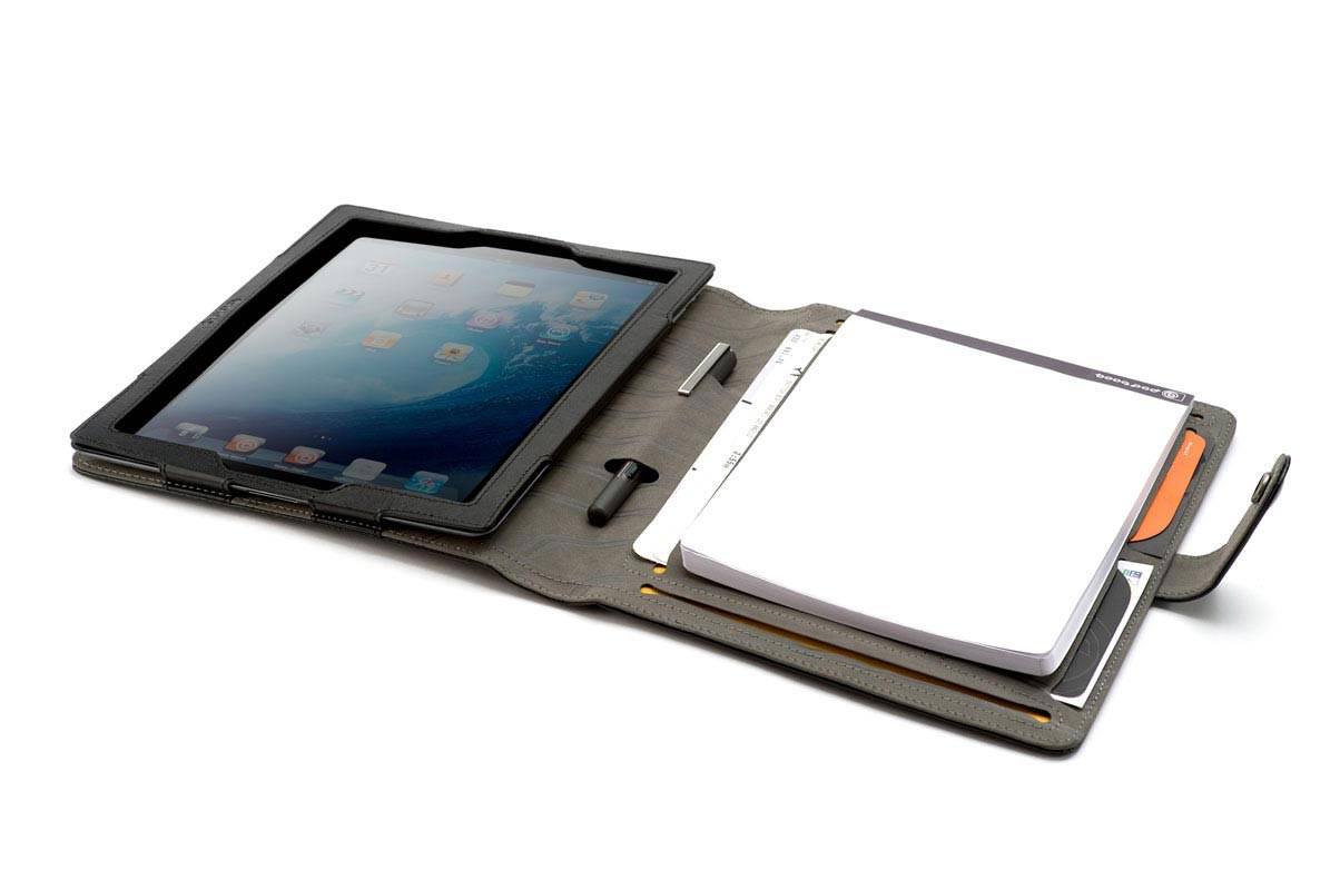 Booqpad, black-gray | Modern Folios for iPad 2-4 - booqbags Booqpad, black-gray | Modern Folios for iPad 2-4 - booqbags