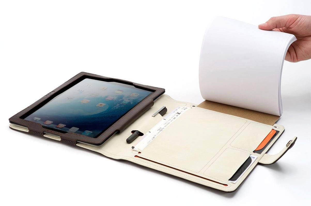 Booqpad, coffee-cream | Modern Folios for iPad 2-4 - booqbags Booqpad, coffee-cream | Modern Folios for iPad 2-4 - booqbags