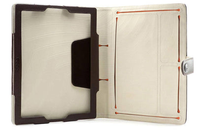 Nappa leather ipad-3-case-notepad for iPad 2-4
